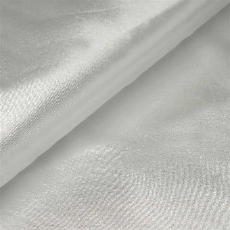 10 Yards 54" White Satin Fabric Bolt