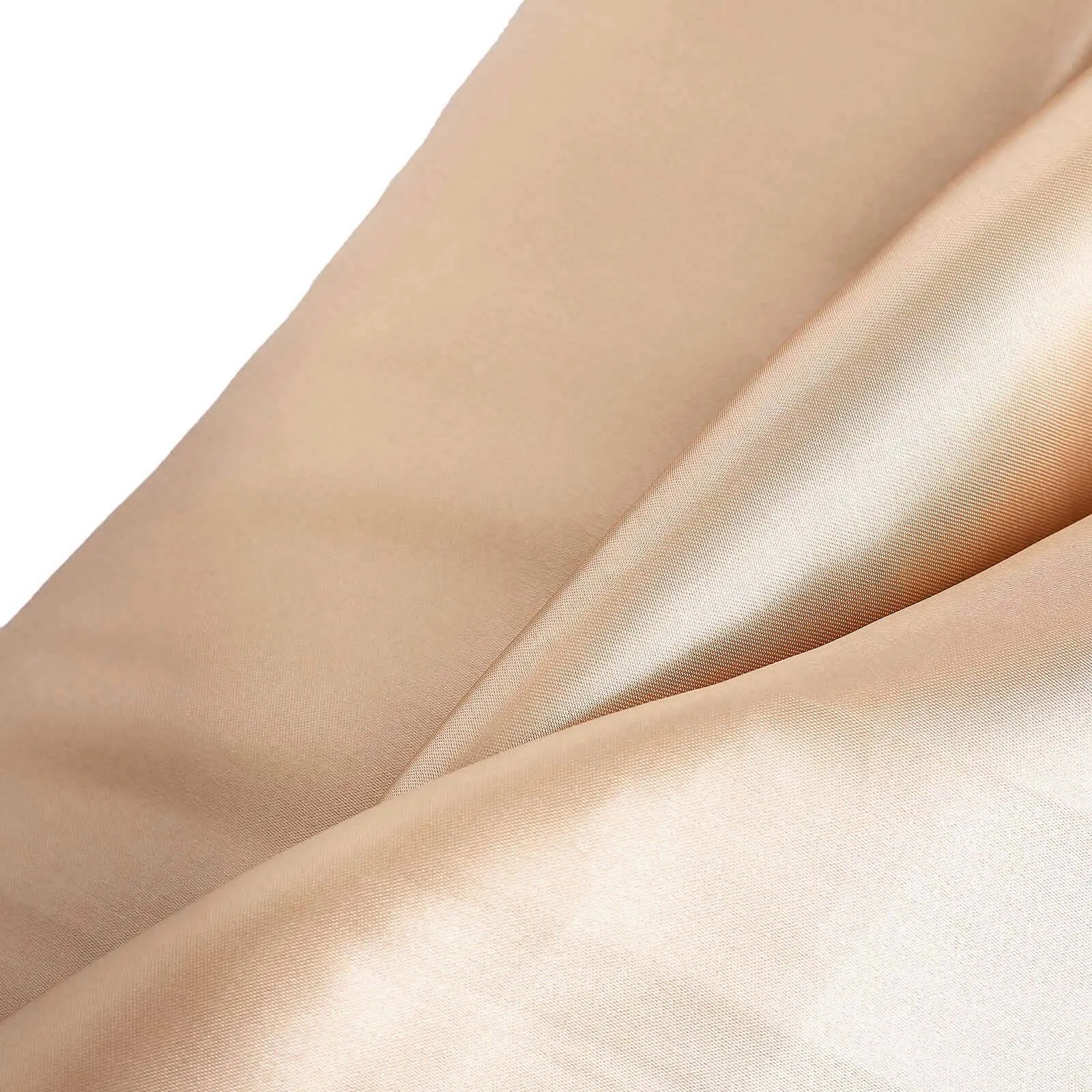 10 Yards x 54" Nude Satin Fabric Bolt