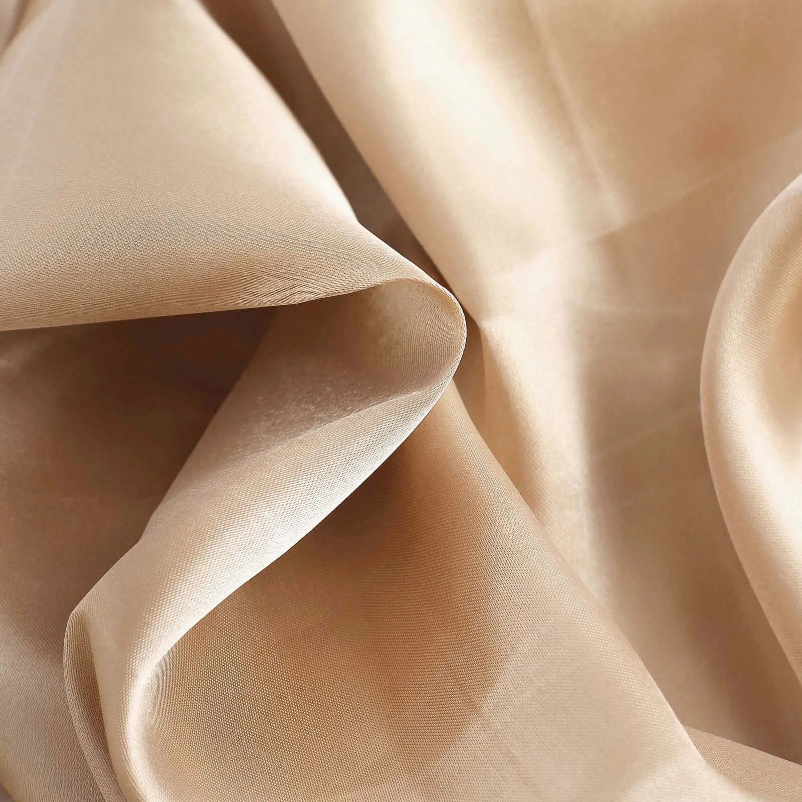 10 Yards x 54" Nude Satin Fabric Bolt