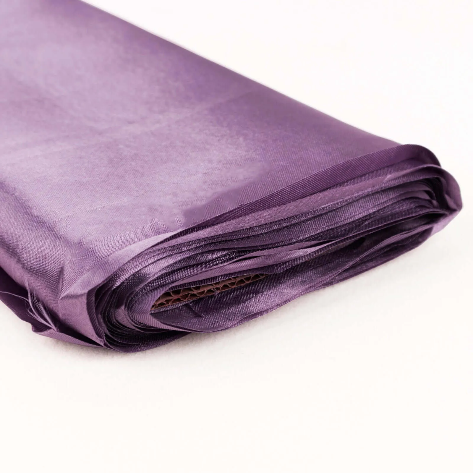 10 Yards x 54" Violet Amethyst Satin Fabric Bolt