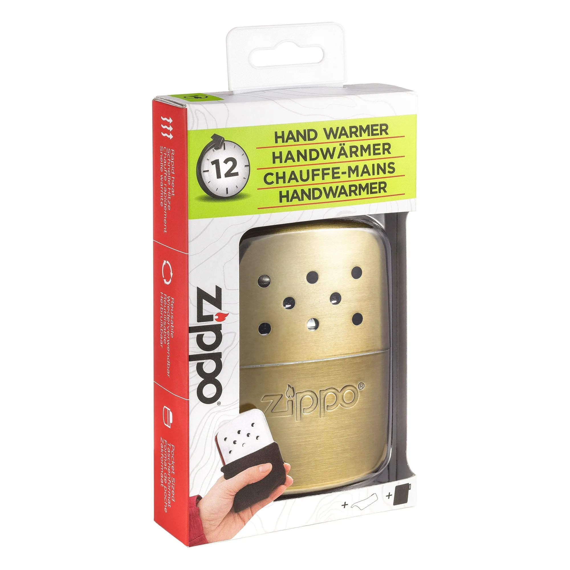 12-Hour ElectroGold Refillable Hand Warmer