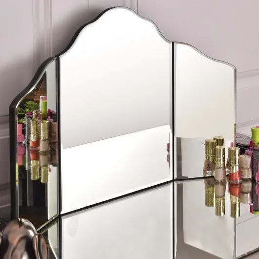 27" x 18" Large Trifold Vanity Makeup Mirror