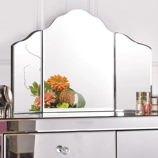 27" x 18" Large Trifold Vanity Makeup Mirror