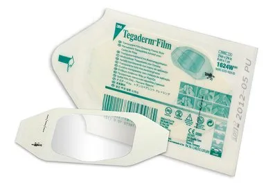 3M 1624W Tegaderm Transparent Film Dressing Frame Style 2-3/8" x 2-3/4"