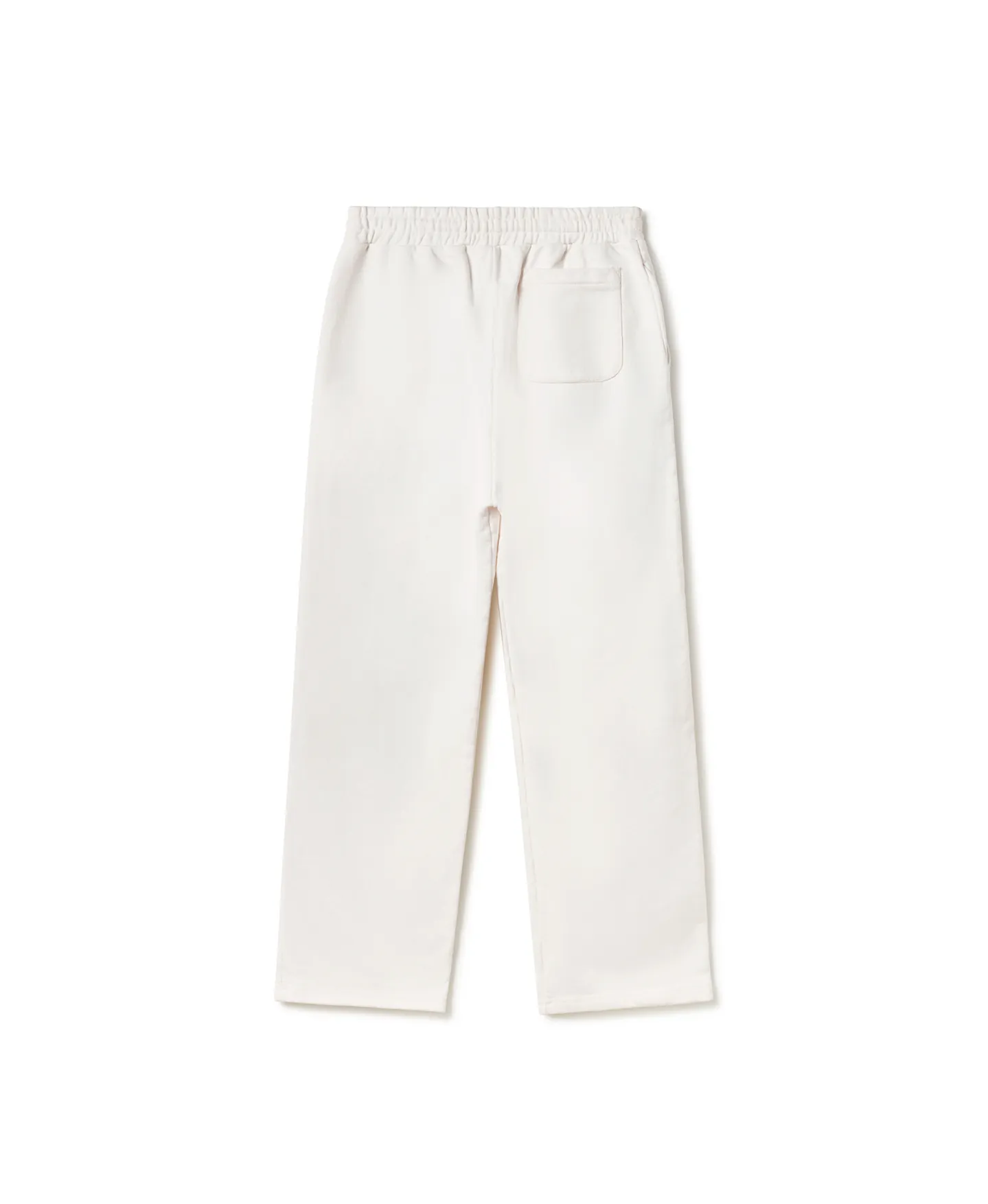 600 GSM 'Bone White' Straight-leg Pants