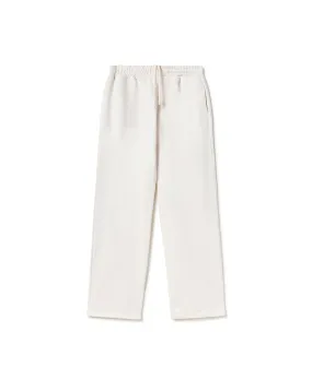 600 GSM 'Bone White' Straight-leg Pants