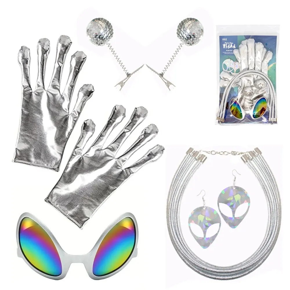 8pcs Alien Instant Dress Up Set