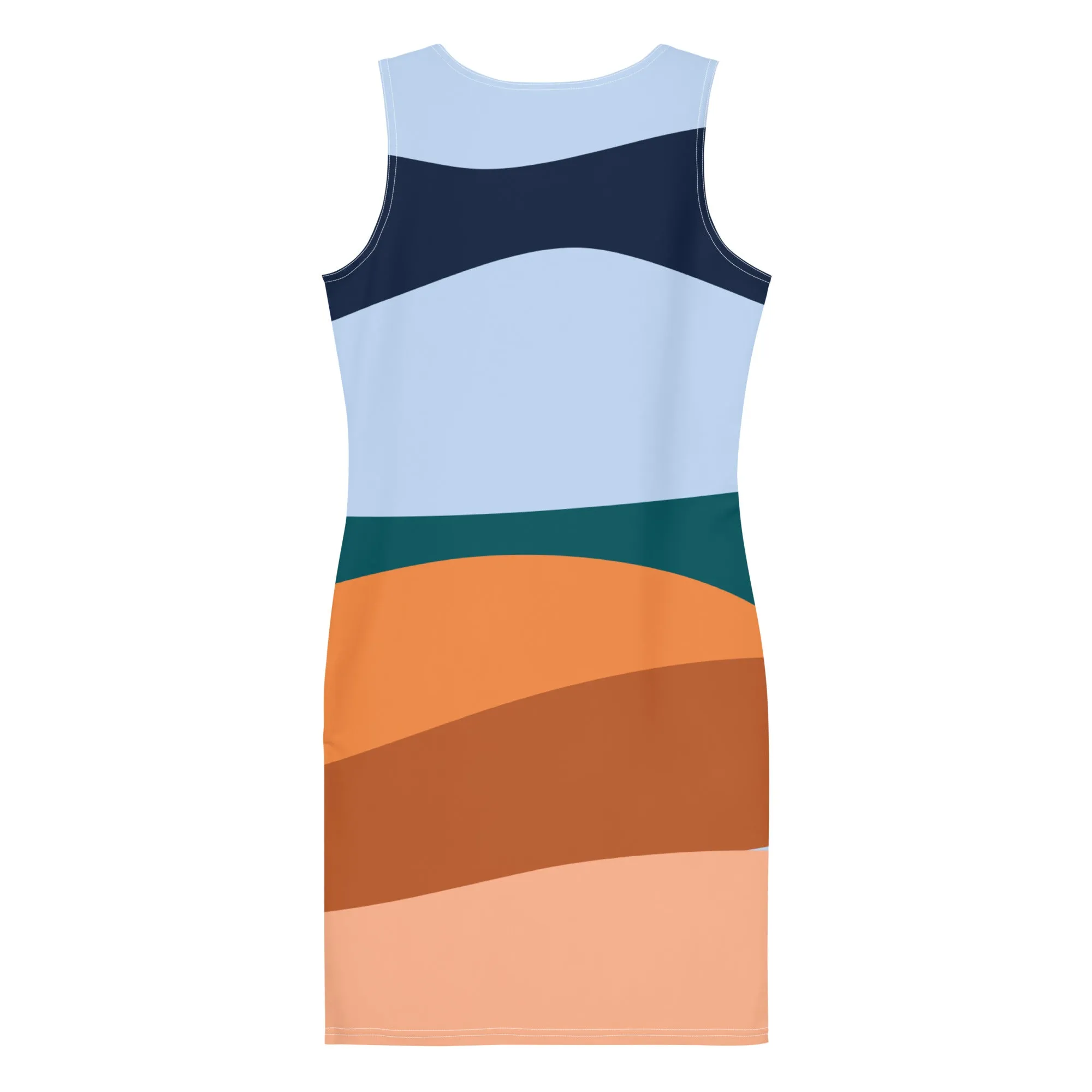 Abstract Designed Short Bodycon dress