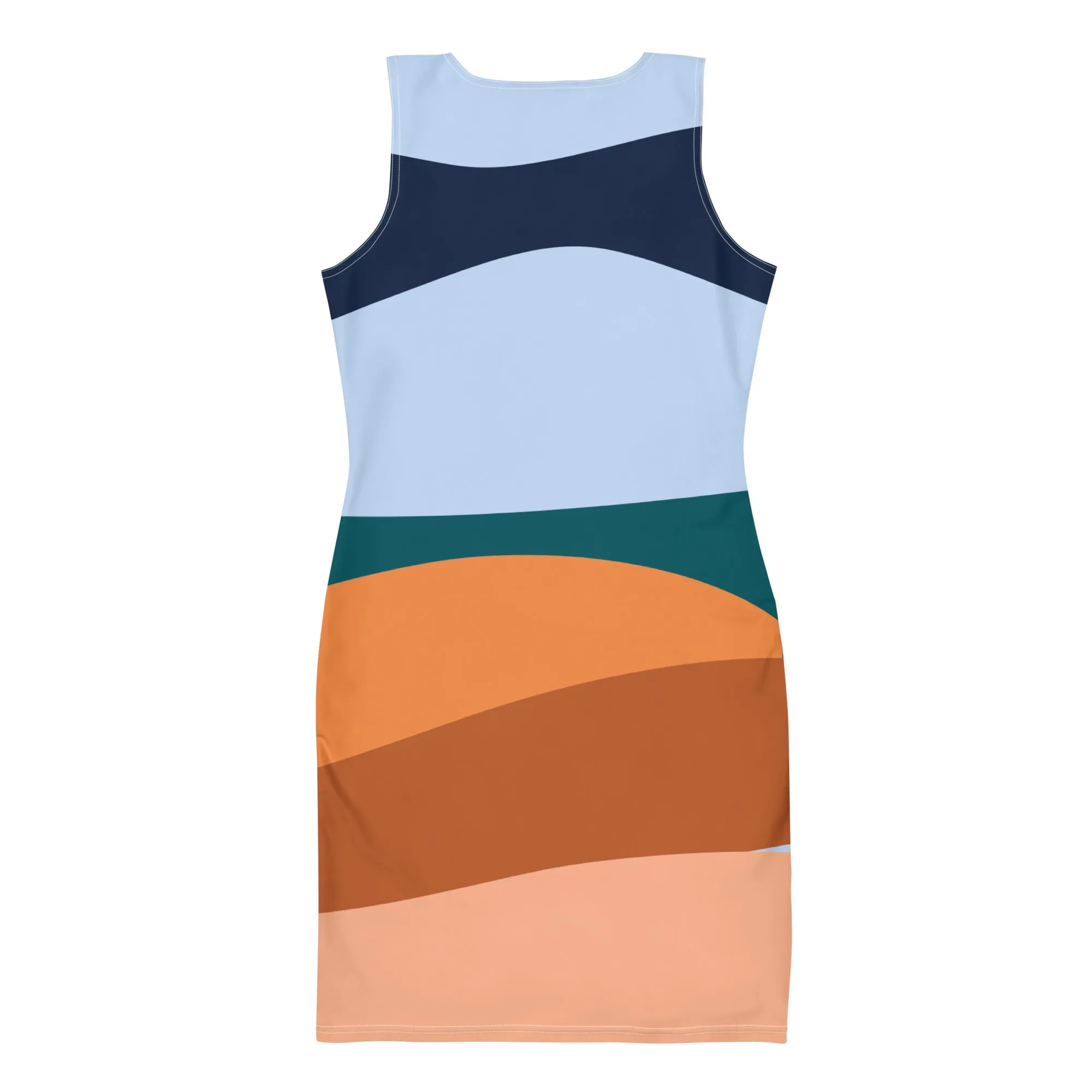 Abstract Designed Short Bodycon dress