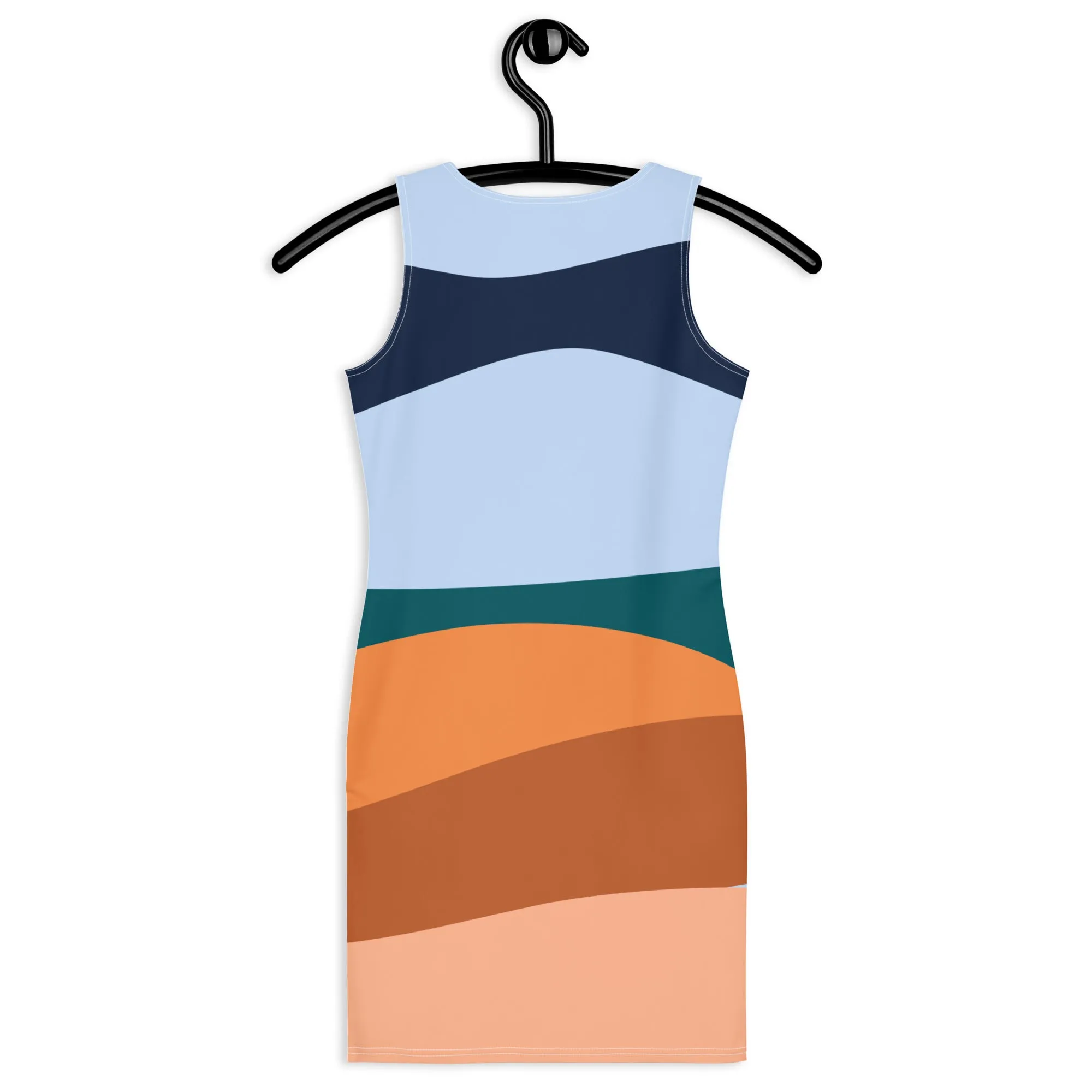 Abstract Designed Short Bodycon dress