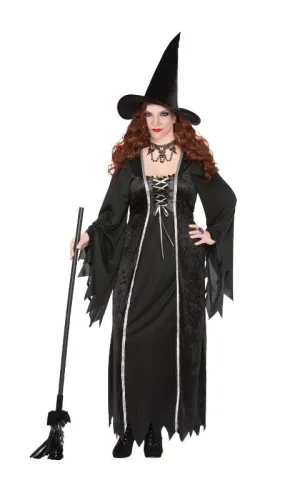 Adult Halloween Magic Dark Witch Costume