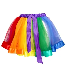 Adult Rainbow Tutu with Soft Tulle