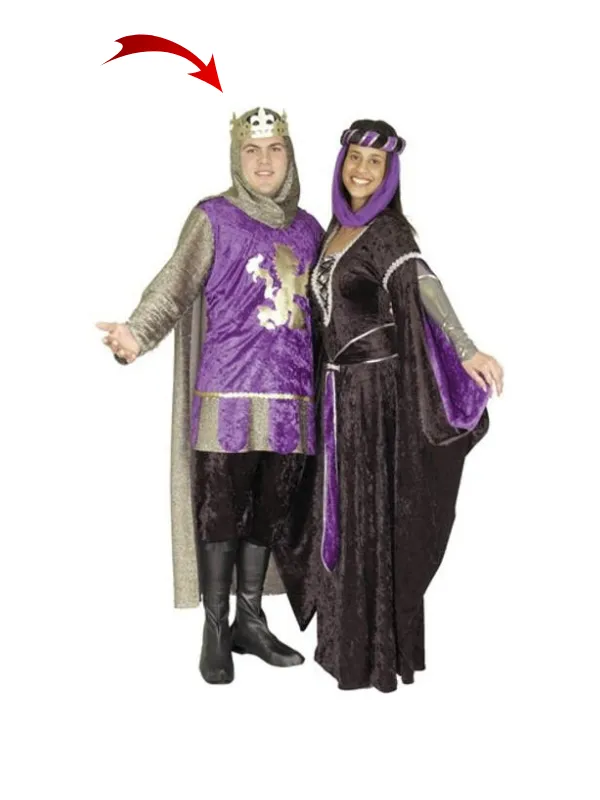 Adult Renaissance King Costume