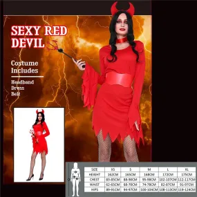 Adult Sexy Red Devil Costume