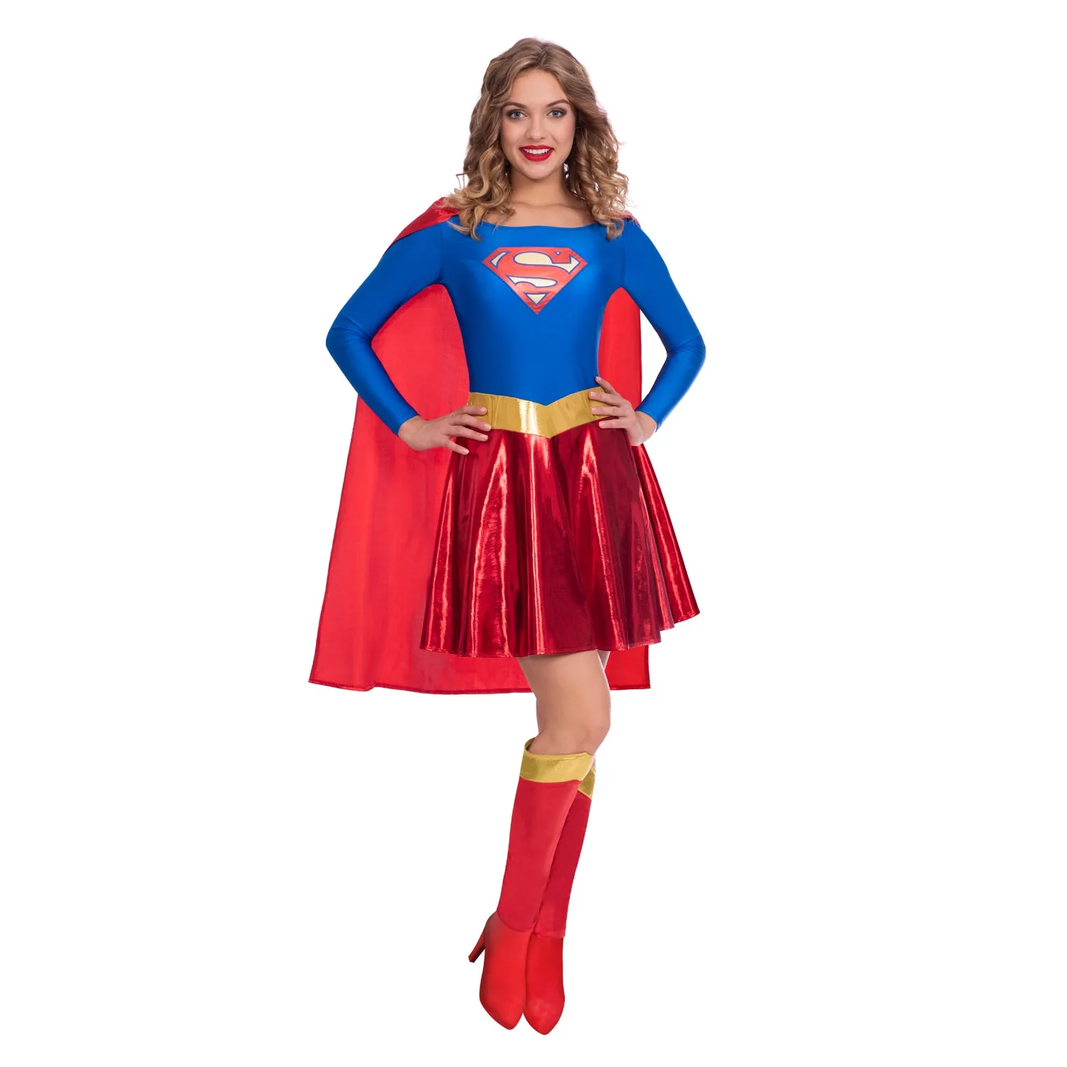 Adult Supergirl Classic Costume