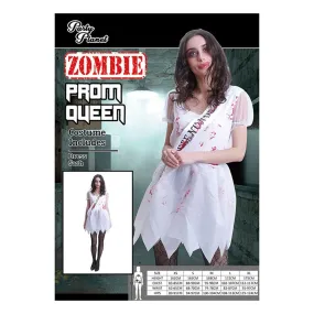 Adult Zombie Prom Queen Costume