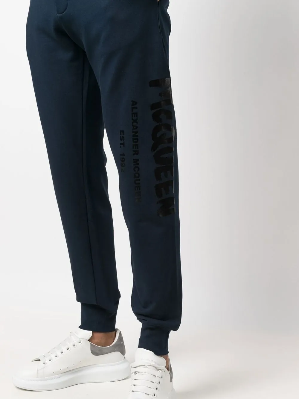 Alexander McQueen Trousers Blue