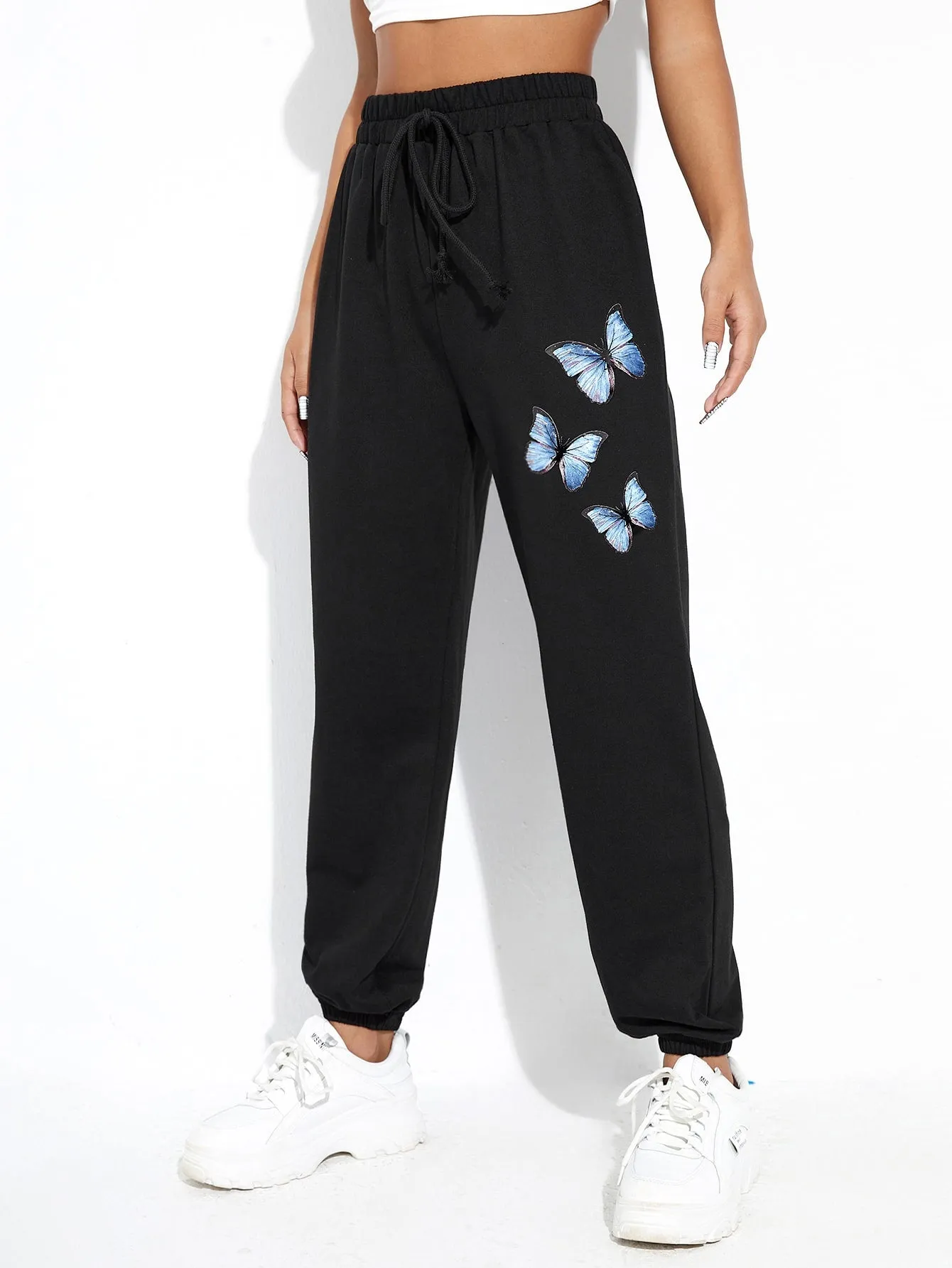 Animal Knot High Waist Long Women Sweatpants