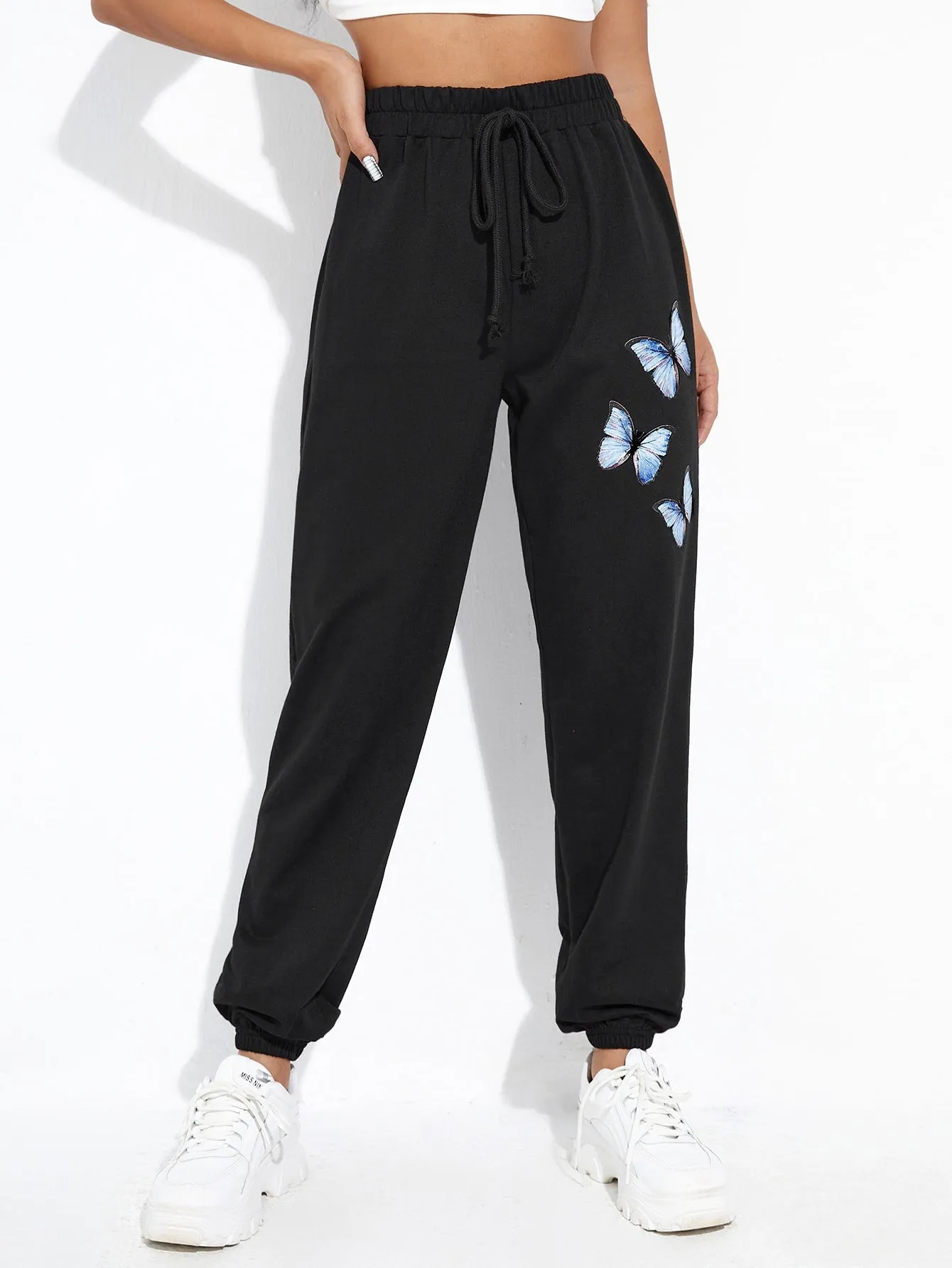 Animal Knot High Waist Long Women Sweatpants