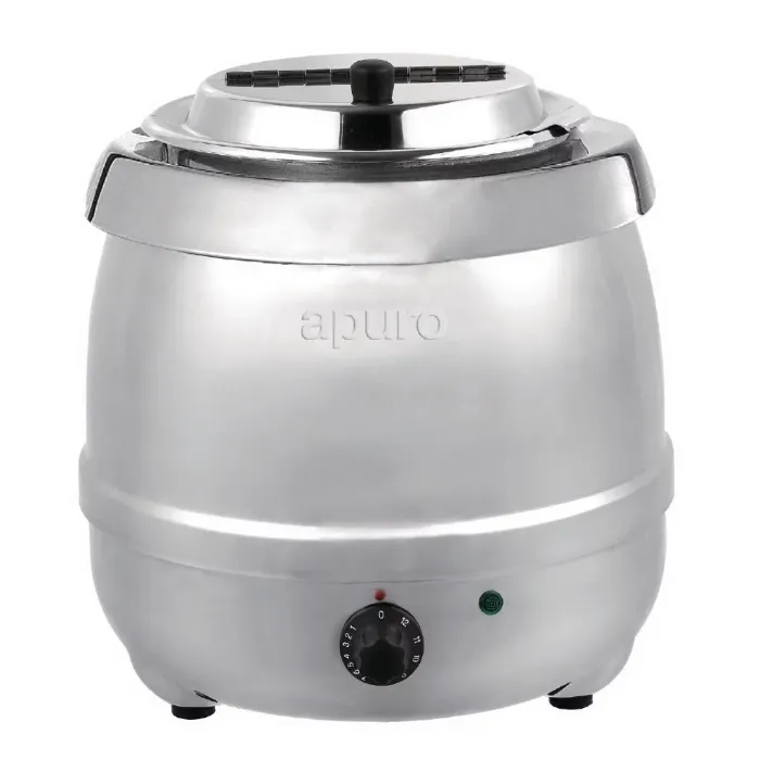 Apuro Stainless Steel Soup Kettle 10L