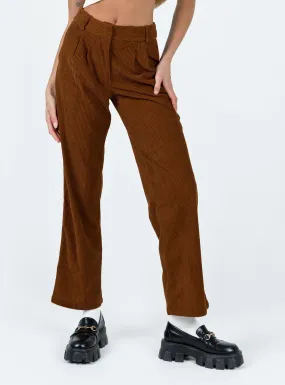 Arizona Cord Pants Brown