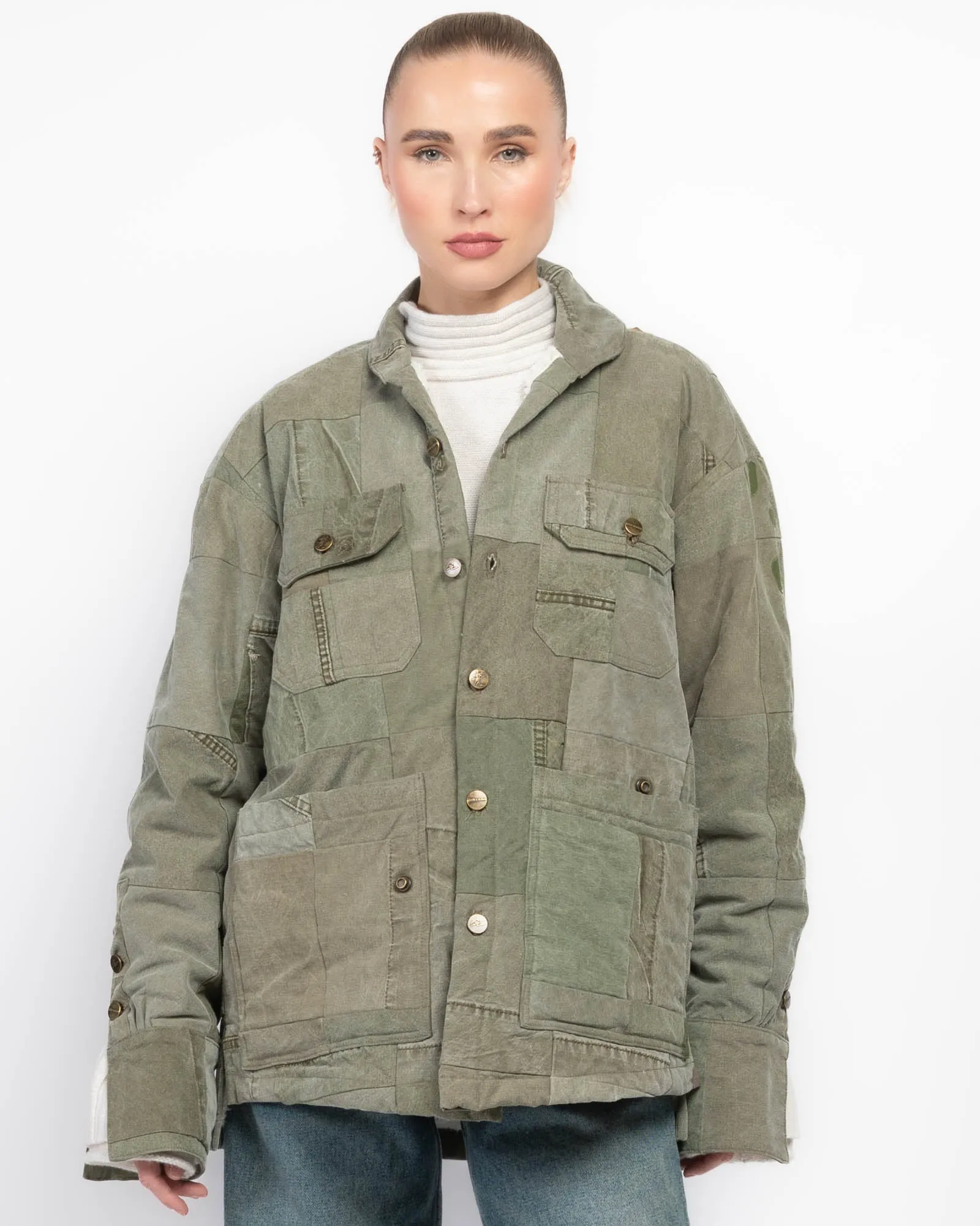 Army Sherpa Jacket