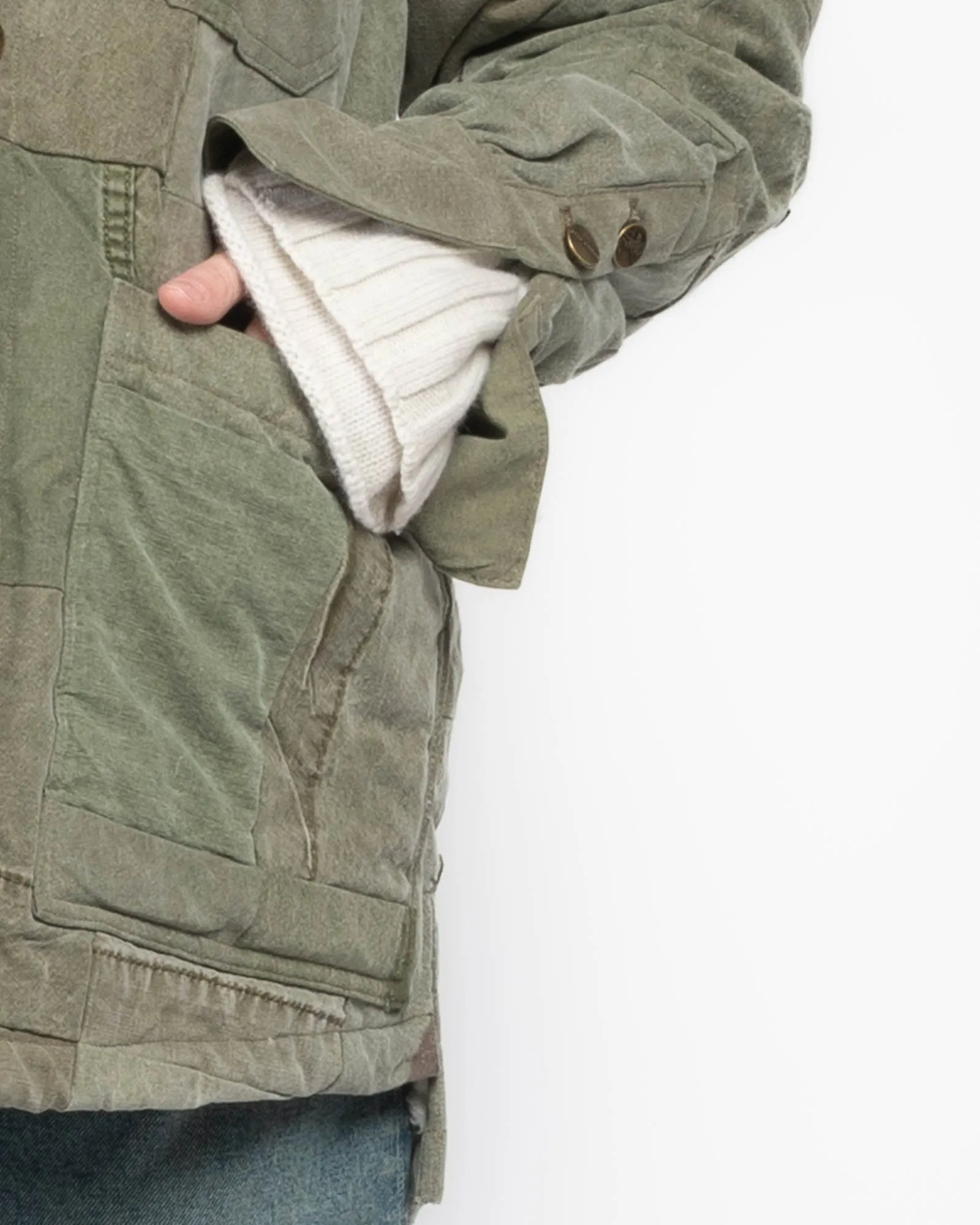 Army Sherpa Jacket