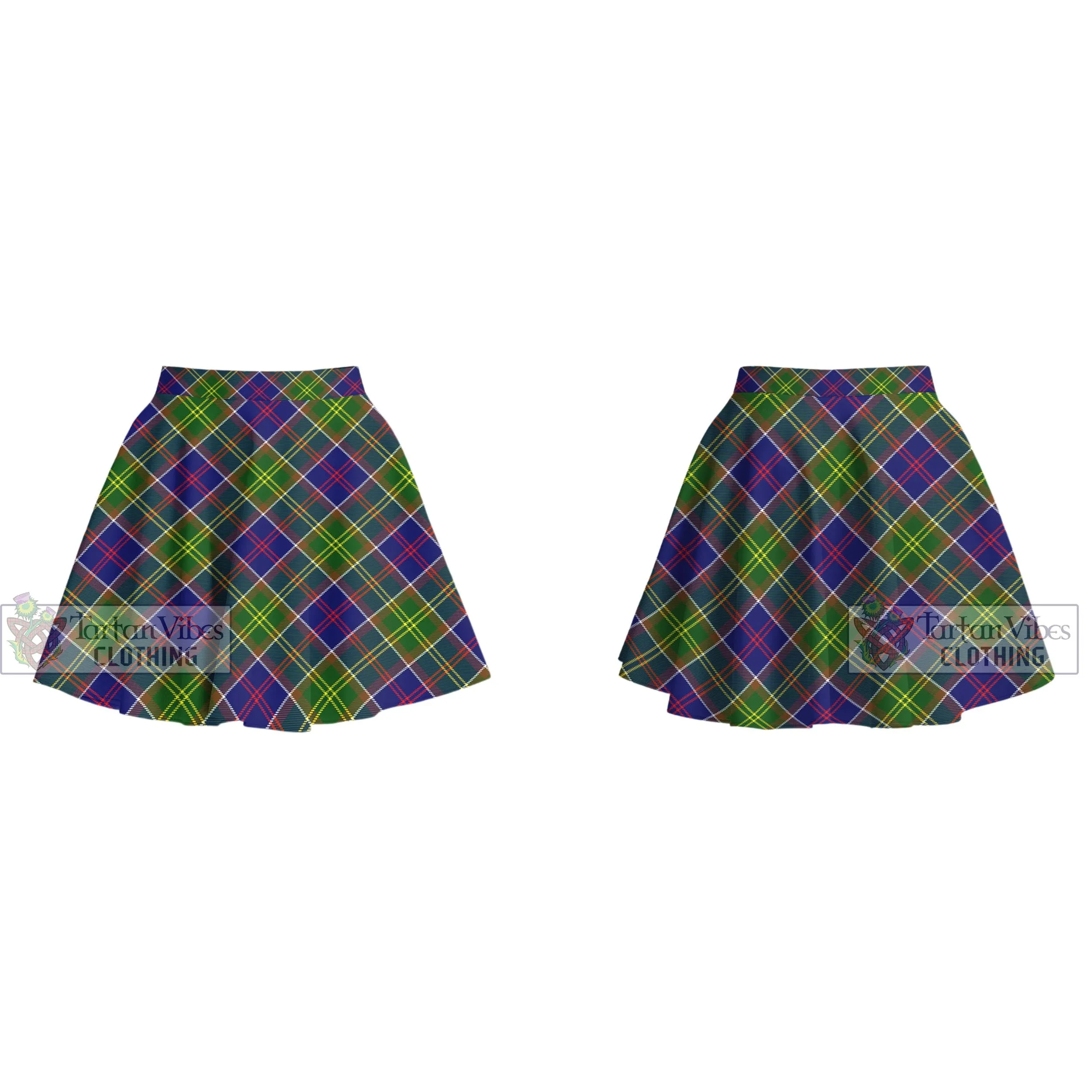 Arnott Tartan Women's Plated Mini Skirt