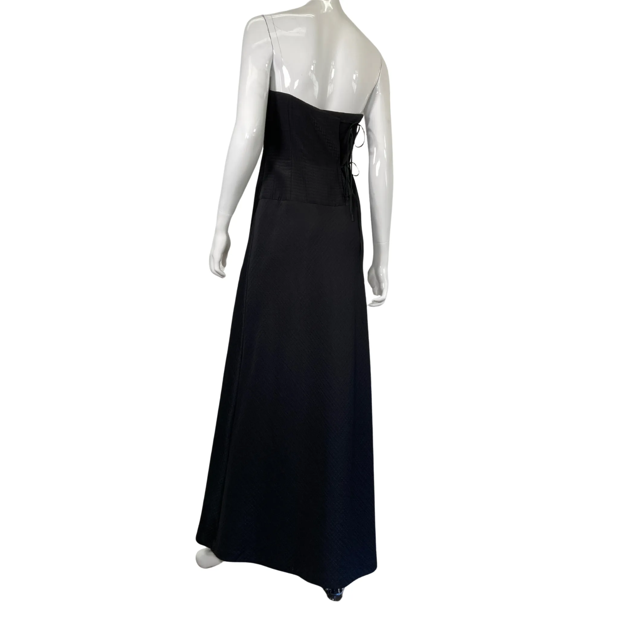 Banana Republic Strapless Elegant Black Dress