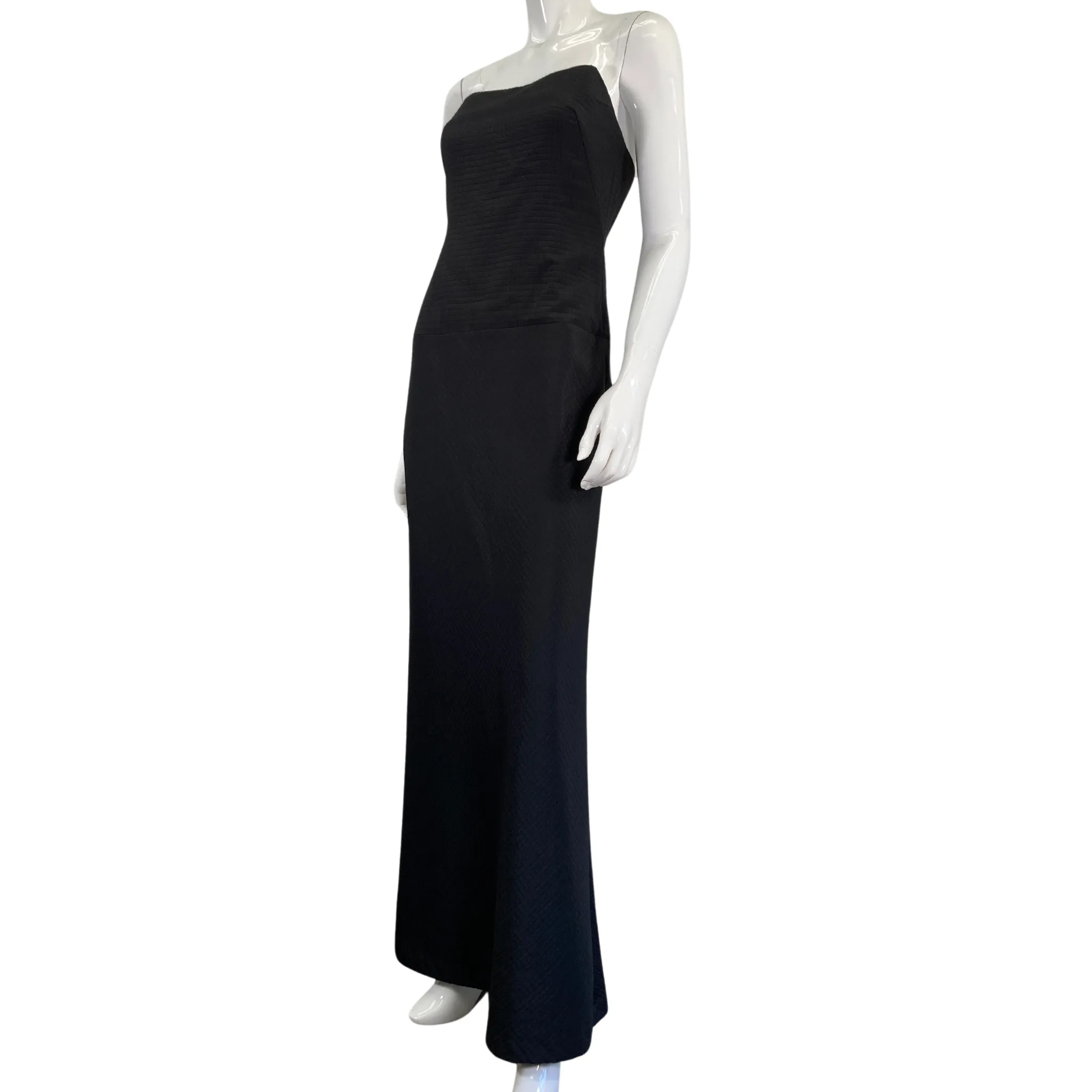 Banana Republic Strapless Elegant Black Dress