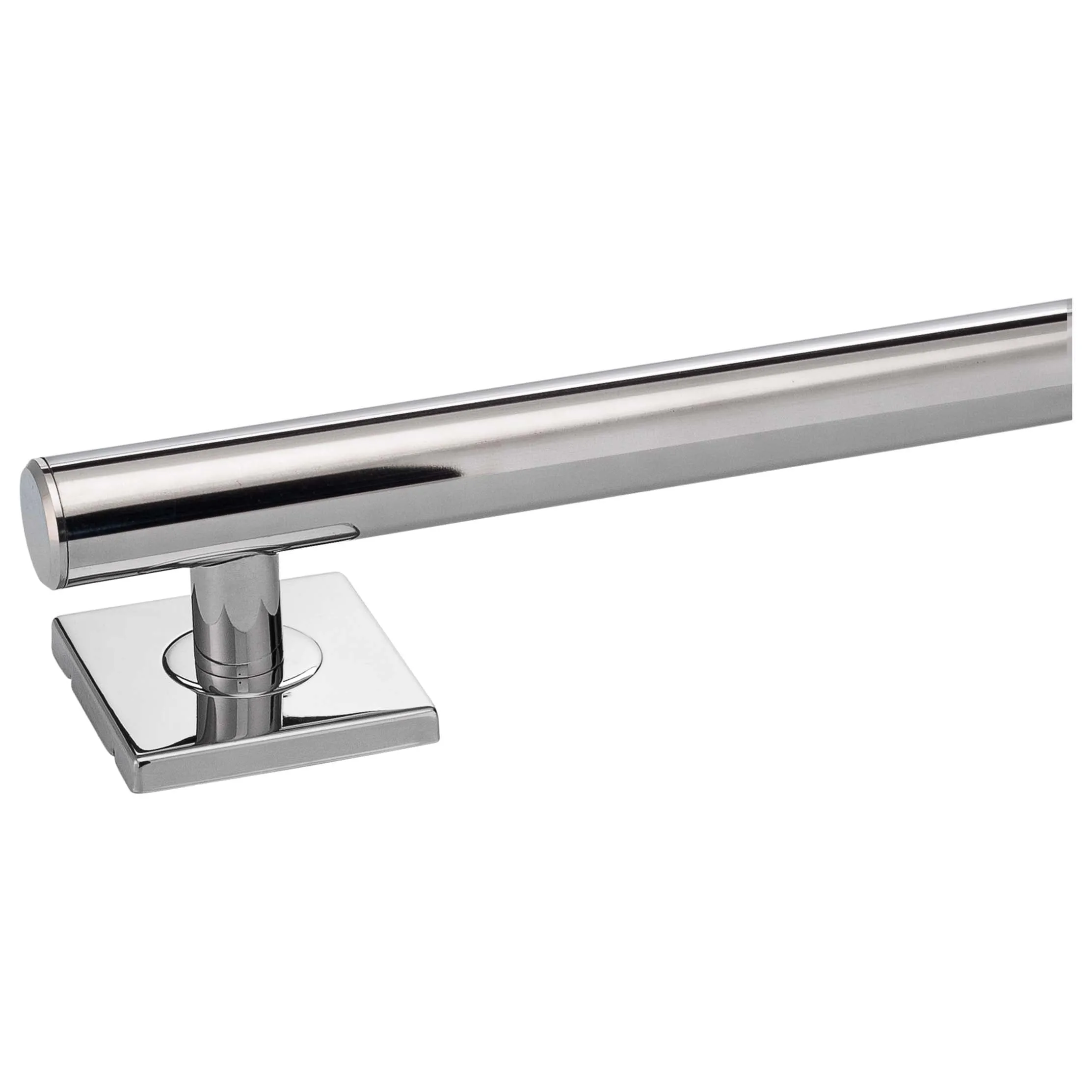 Bathroom Grab Bar, Contemporary, Square Escutcheon, 36 In. X 1 1/4 In.