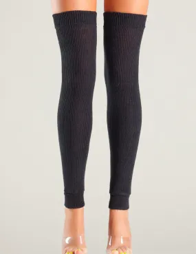 Be Wicked BW711 Black Acrylic Leg Warmers