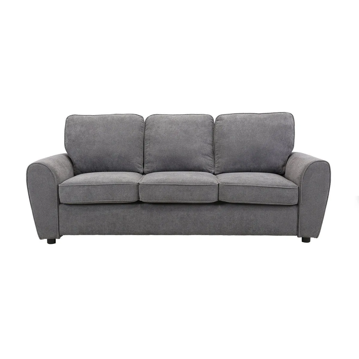 Bethany Collection Sofa Grey Fabric