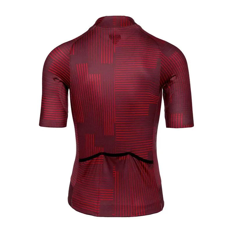 Bioracer Epic Wrap Men's Cycling Jersey (Bordeaux)