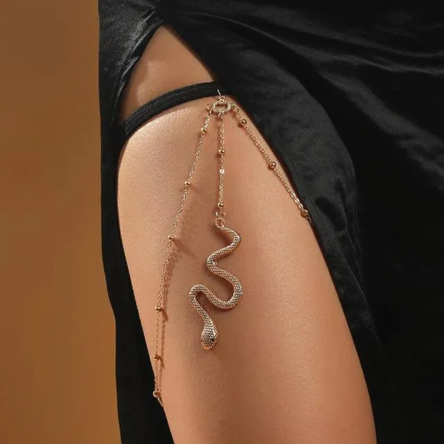 Bohemian Style Women Beach Body Leg Chain