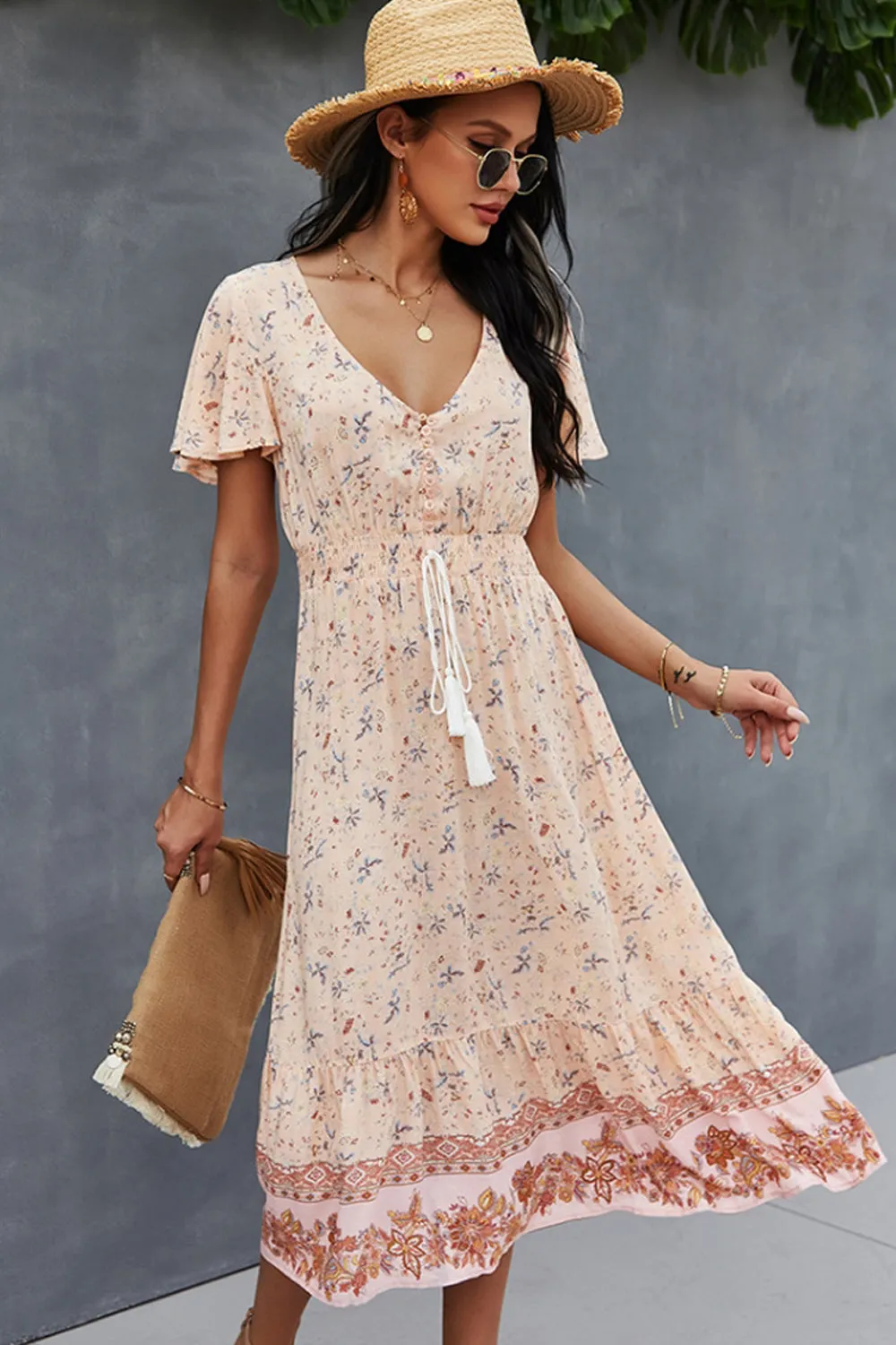 Bohemian Waist Line Dress