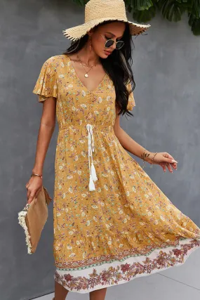 Bohemian Waist Line Dress