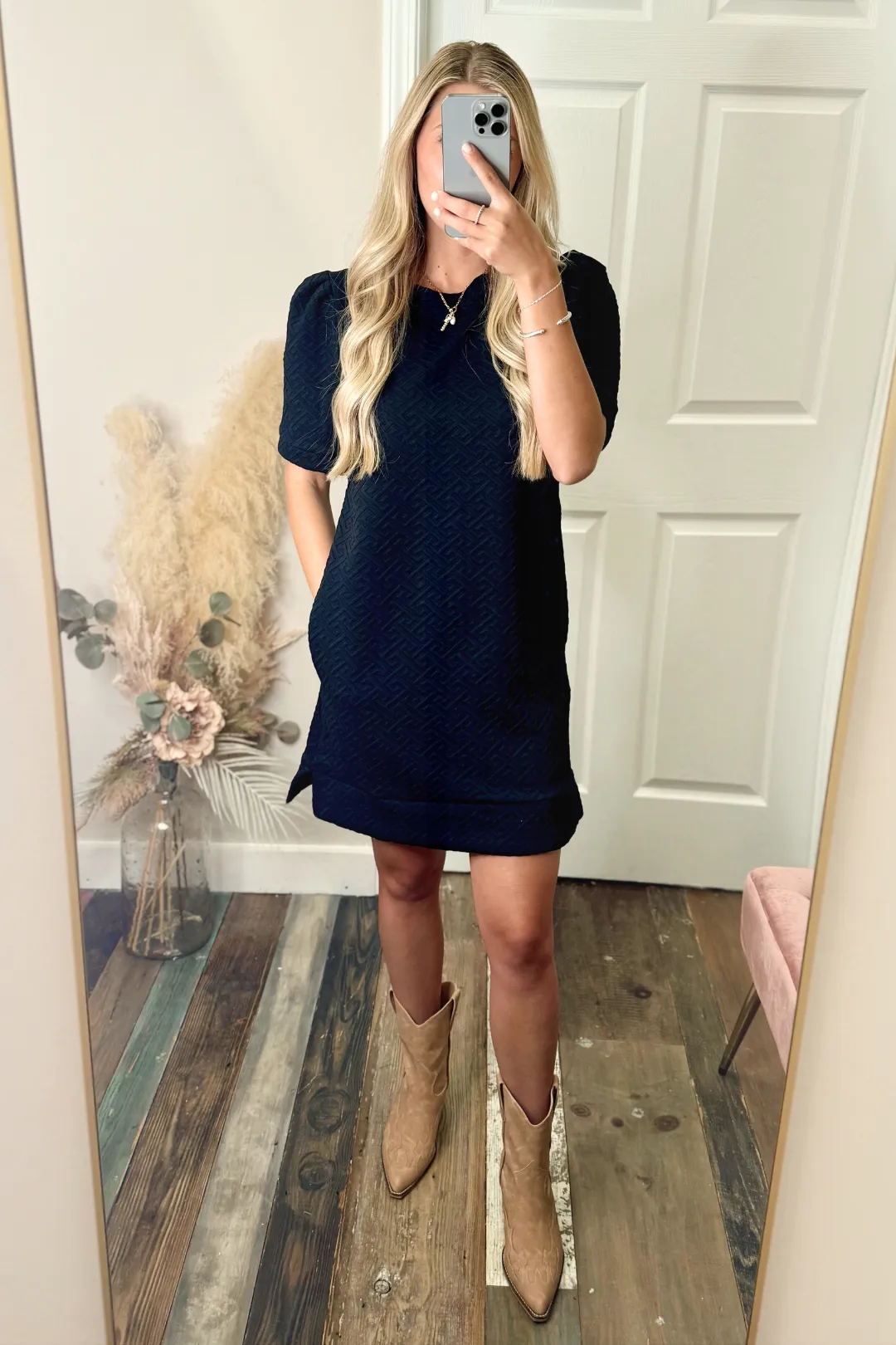 Bridgette Textured Dress