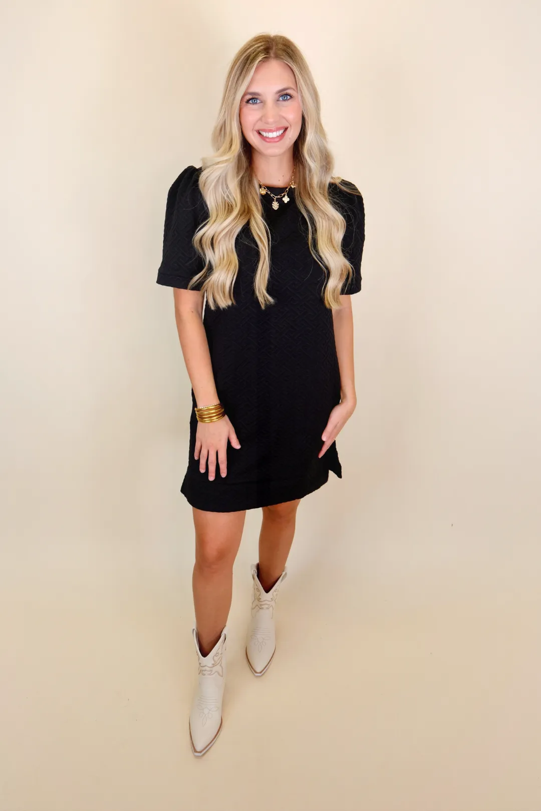 Bridgette Textured Dress