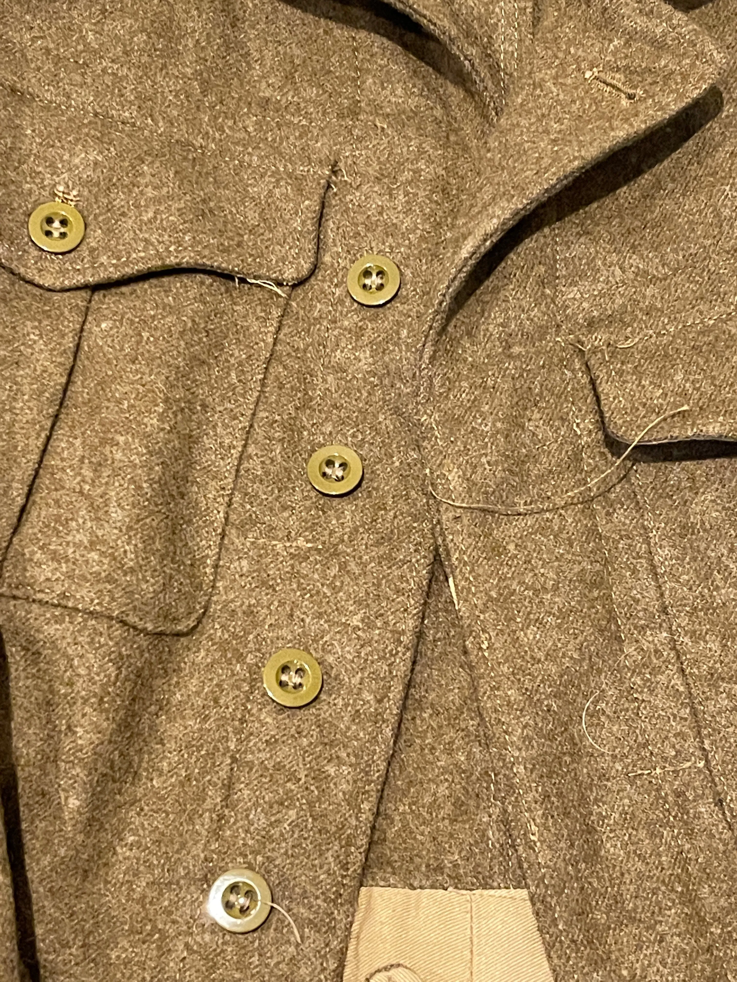 British Blouse Battledress Size 13 Dated 1954