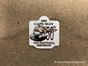 Cape May 1995 Seasonal Beach Tag