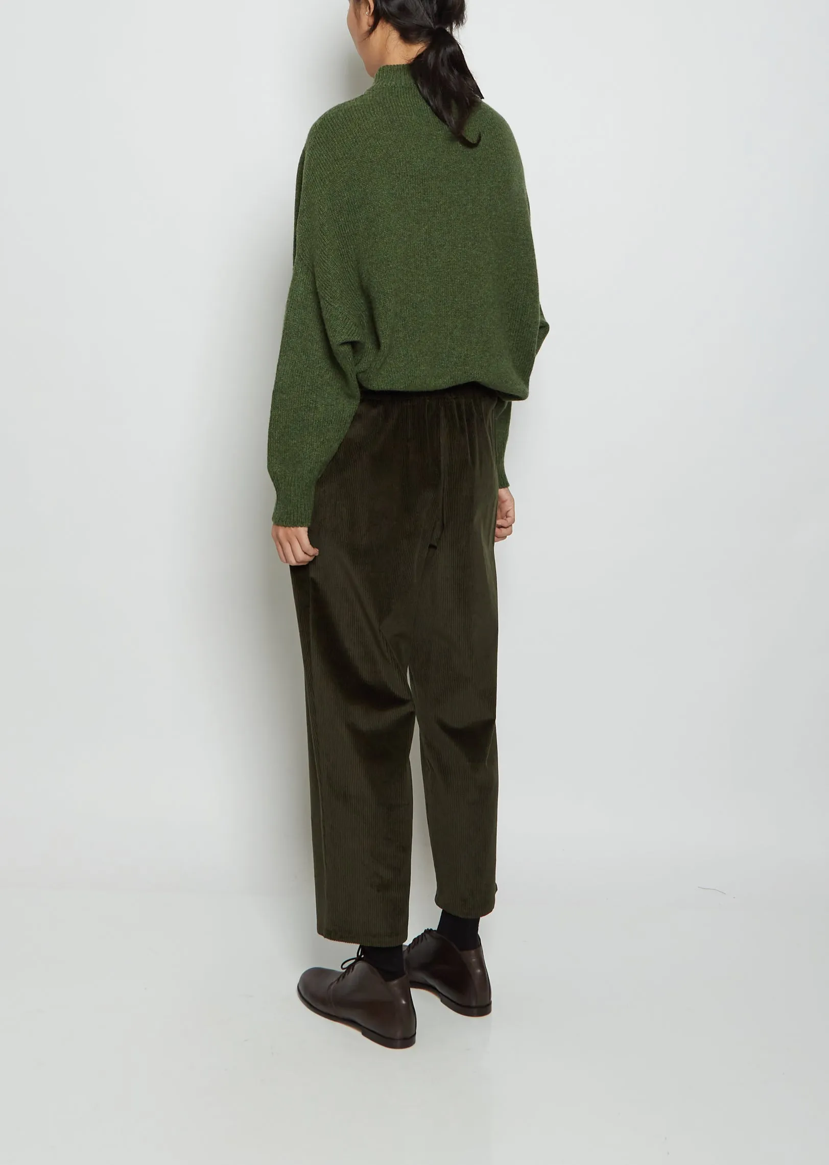 Carrot Cashmere Corduroy Pants