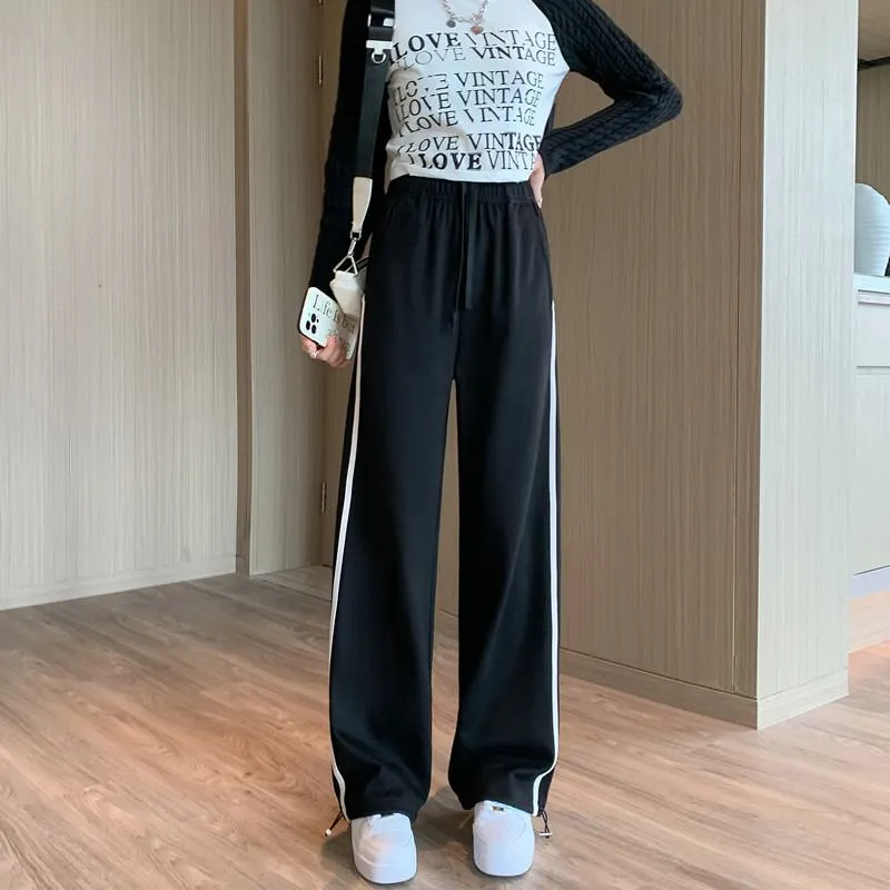 Casual Banana-Shaped Plus Sports Loose Fit Pants