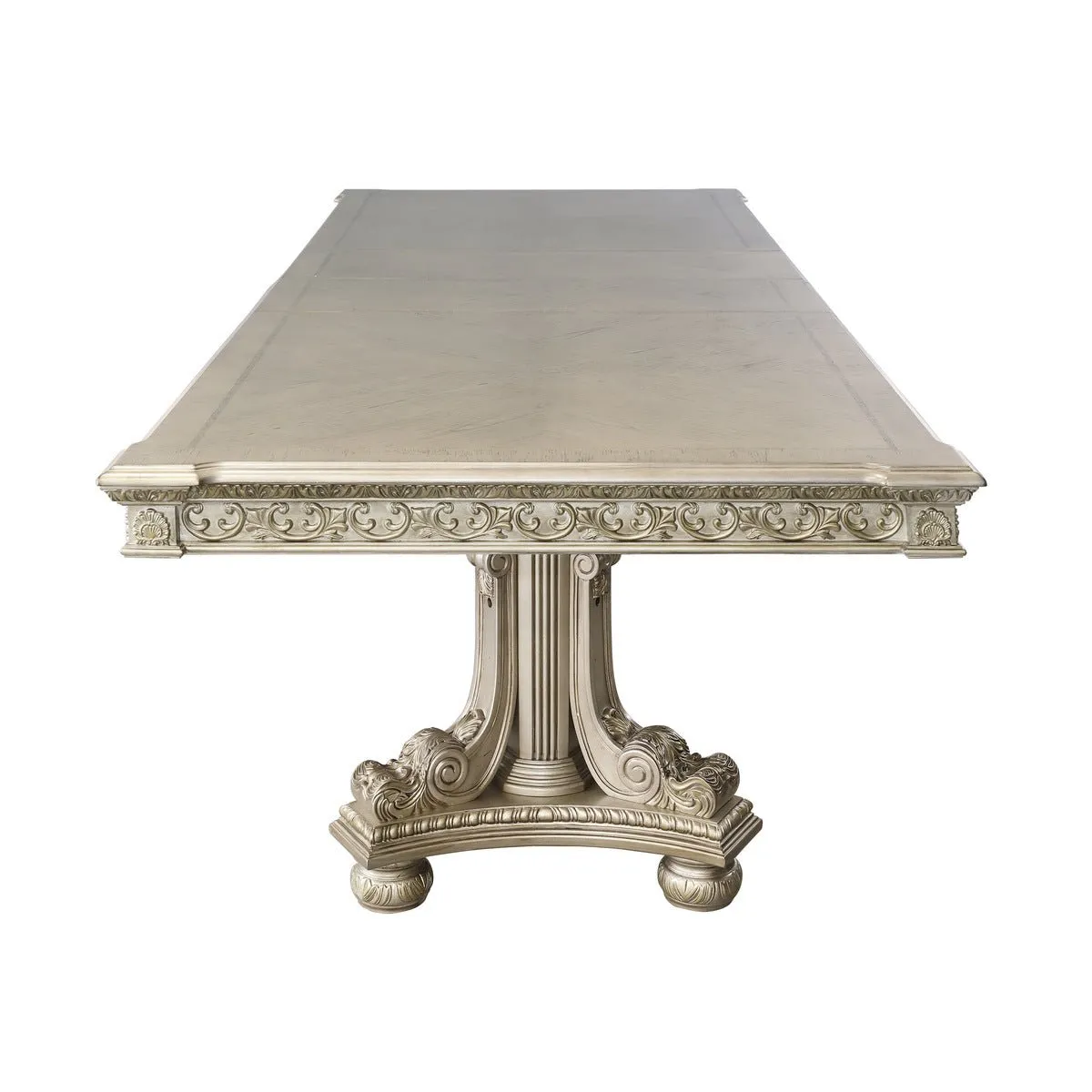 Catalonia Platinum Gold Dining Table