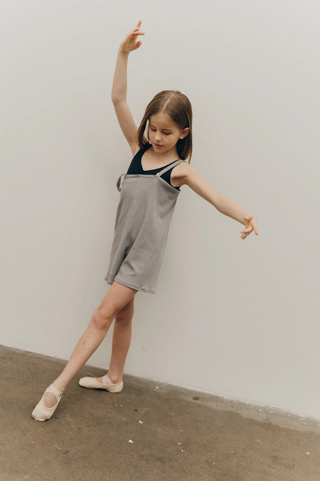 Charcoal - Kids Cindy Romper