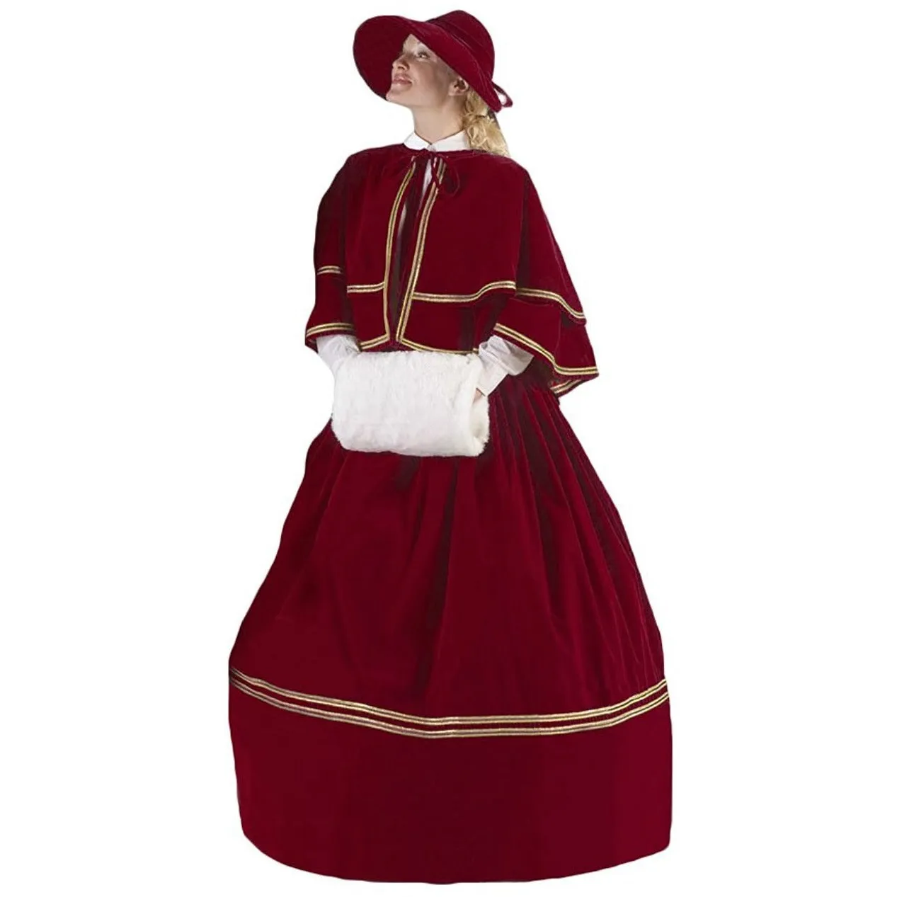 Charles Dickens Caroler Costume