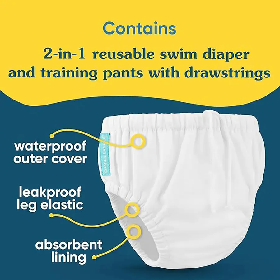 Charlie Banana 2in1 Swim Diaper & Training Pants Mermaid Tiffany