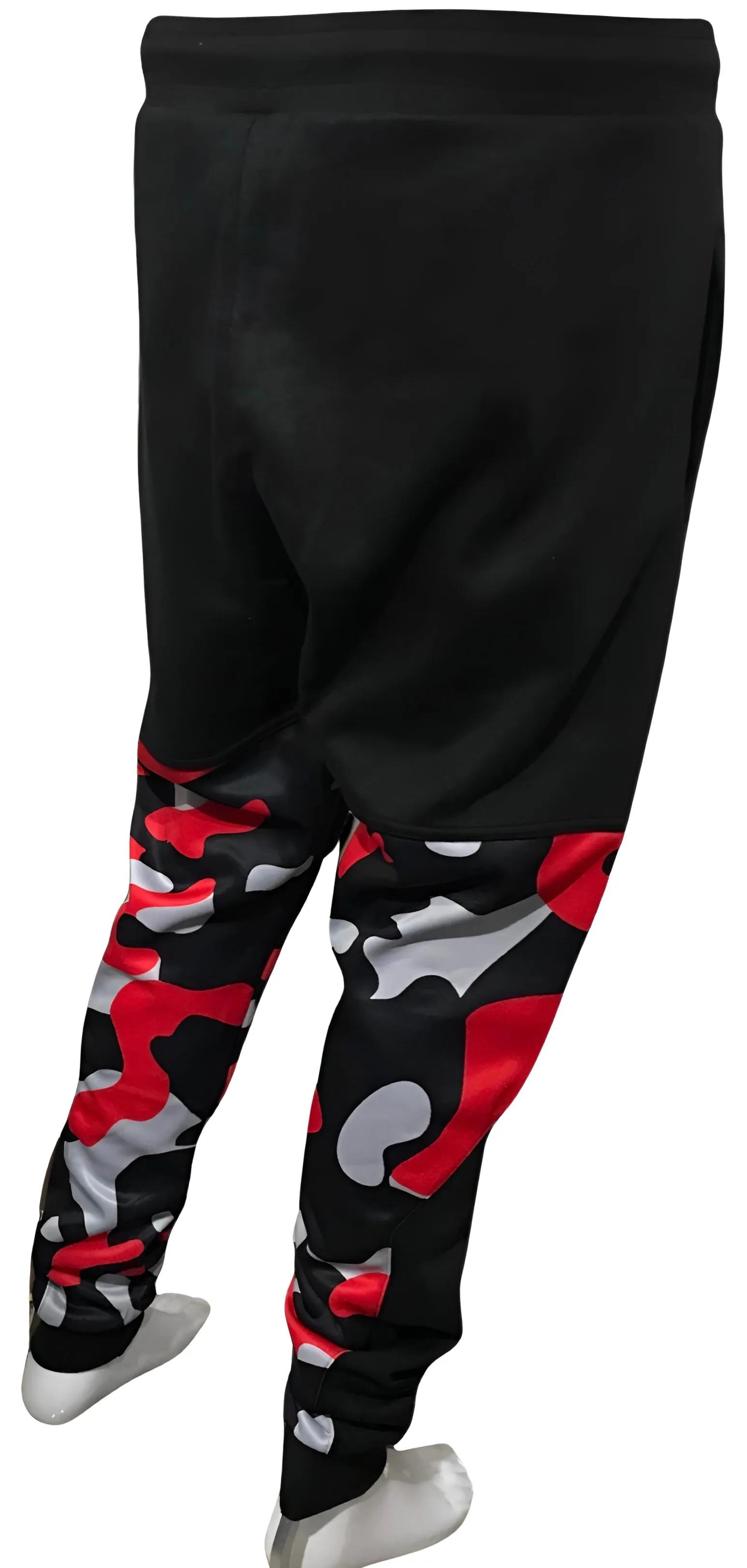 ^CHIEFIN’ ADI-FEATHER^ (RED CAMOUFLAGE) LUXURY JOGGER SWEATPANTS (CUT & SEW)