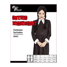 Children Wednesday Girl Costume