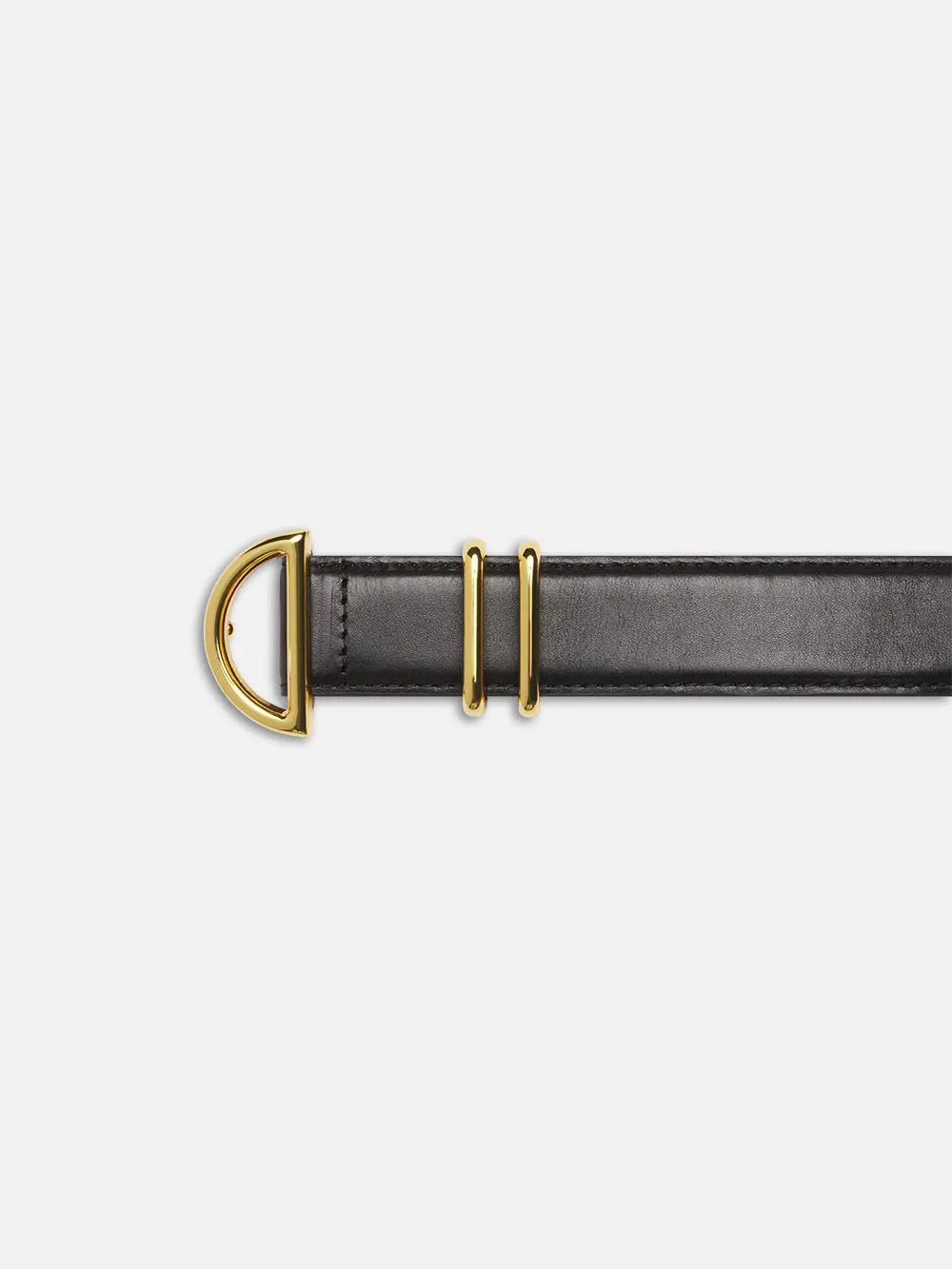 Crescent Belt -- Black